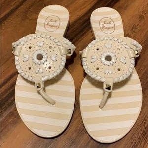 Jack Rogers Jelly Sandals.